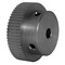B&B Manufacturing 62-2P06-6A3, Timing Pulley, Aluminum, Clear Anodized,  62-2P06-6A3 - alternate 1
